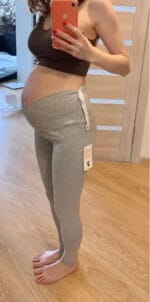 legging grossesse taille basse